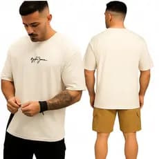 Camisa Masculina Algodão Camiseta Oversized Senna 02