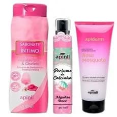 KIT Creme Hidratante + Perfume Intimo + Sabonete Líquido Corporal SEX SHOP