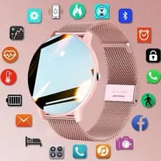 LIGE IP68 Relógio Inteligente À Prova D'água Original Mulheres Homens Bluetooth Chamada BT Música Sem Fio 100 + Esportes