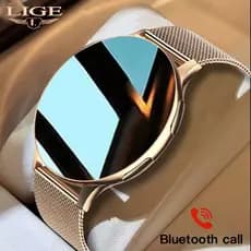 LIGE Novo Relógio Inteligente Homem Bracelete Fitness Mulher Cara Personalizada Smartwatch + Box