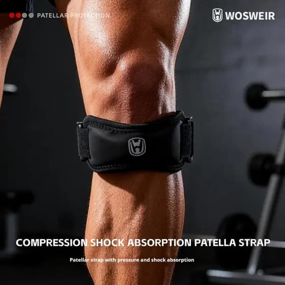 Joelheiras Esportivas De Verão WOSWEIR , Versão Fina De nylon Estendida , Basquete De Corrida , Proteção Profissional An