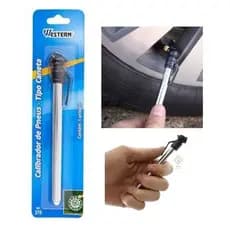 Calibrador De Pressão Tipo Caneta Calibragem Pneus
