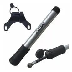 Bomba De Ar P/ Bicicleta Bike ADX Alum. Bico Retrátil 80 PSI