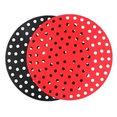 Kit c/2 Forro p/ Airfryer Silicone Redondo Antiaderente 20cm