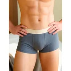 Cueca Boxer Essential Algodão Premium Canelado Masculina Roupa Íntima Algodao Conforto Bienpati
