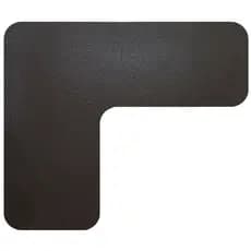 Mousepad Deskpad Para Mesa De Canto 95x95x40 em Couro Ecológico Mouse Desk