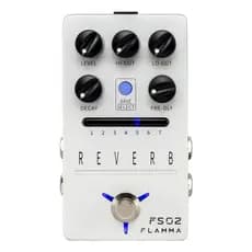 Pedal Guitarra Flamma Reverb Fs02 Cor Prateado