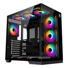 Gabinete Aquário ATX Kalkan Skye Preto Sem Fan KLK00041