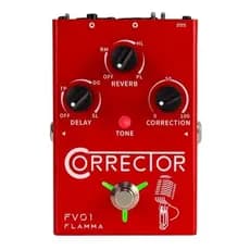 Pedal De Efeito Flamma Fv01 Vermelho