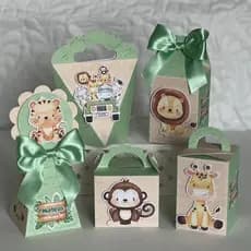 Kit Festa Safari menino | Lembrancinhas | Festa infantil | Aniversário | Personalizados