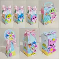 Kit Festa Baby Shark | Lembrancinhas | Festa infantil | Aniversário | Personalizados
