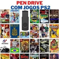 Pendrive OPL 32g Playstation 2 c/ mais de 1000 jogos