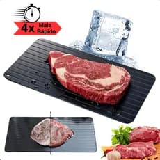 Tabua de Carne Magica para Descongelar Rápido Alimentos Defrost Express Bandeja Travessa