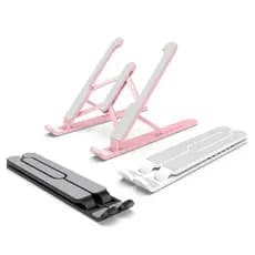 Suporte Notebook Laptop Base Regulável Home Office Premium Plástico Elegante