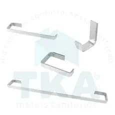 Kit Acessorios Para Banheiro Quadrado 4 Peças Cromado Luxo