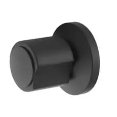 Acabamento Registro Deca Preto para Banheiro Luxo C40 Volante Metal 1/2 3/4