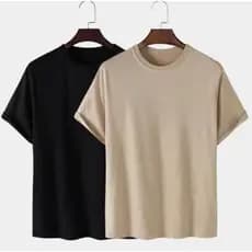 Kit 2 Camisetas Basica T-Shirt Streetwear Promoção Pack 2 Camisas Gola Redonda Unissex