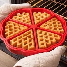 Forma de Silicone Waffle 5 Divisórias / Sortido