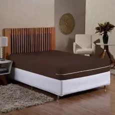Capa De Colchão Casal Malha Gel Grossa e Reforçada Ibitex 1,88m x 1,38m x 0,20  Altura