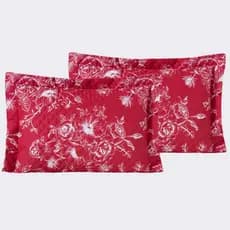Kit 2 Protetores Para Travesseiro Porta Matelado Estampado Impermeável 50x70cm