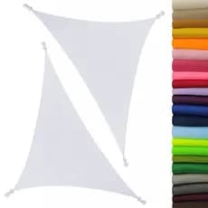 Triangulo Para Decoração 2 peças 2m X 1,80m Malha Lycra Tencionada Lojas Comercio Postos