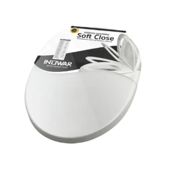 Assento Sanitário Soft Close Fechamento Suave Luxuoso Branco