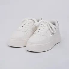 Tênis Feminino Casual Branco Plataforma Confortável Dia A Dia Cairo Not-me