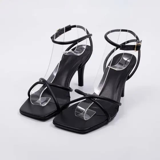 Sandália Feminina Not Me Shoes Salto Médio Confort Blend Elegante e Versátil para Todas as Ocasiões