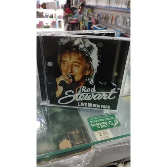 Rod Stewart Live In New York Cd Original