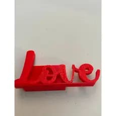 Porta Retrato Love Decorativo 3D | Porta Foto para Mesa | Suporte para Polaroid e Fotografias | Presente Romântico