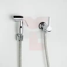 Ducha Higiênica Metal Super Luxo Gatilho Abs Cromado 1/4 Volta C-70