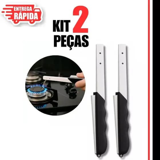 Kit 2 Acendedor de Fogão, Premium 22cm Multi Disparos | Cozinha e Restaurantes e Reforçado.
