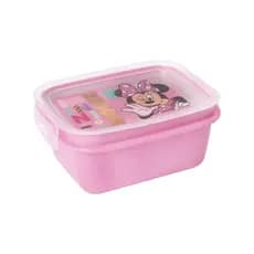 Marmita Pote Com Trava Hermetica Minnie 630ml Disney Plasutil