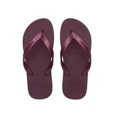 CHINELO SANDALIA IPANEMA CLASSICA VERMELHO PEROLA COM TIRA VERMELHO PEROLA