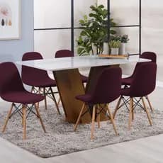 Kit com 12 Capas para Cadeiras em Malha Gel com Elástico Charles Eames - Diversas Cores e Tamanhos – Sakura Confecções