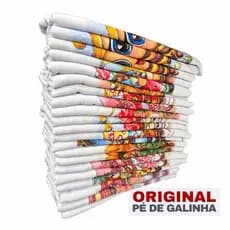 Panos de Prato Pé de Galinha (Kit com 10 Panos de Alta Absorção e Qualidade)