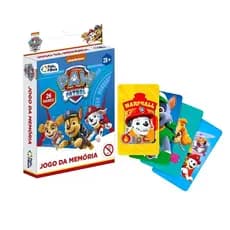 Jogo da Memória Patrulha Canina Pais & Filhos Jogo Educativo