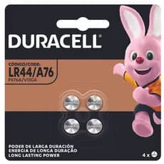 Duracell LR44/A76 Com 4 Unidades