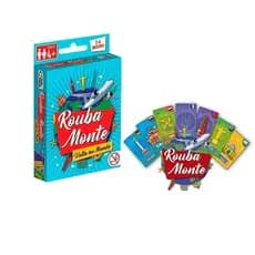Jogo Rouba Monte Volta ao Mundo Jogo de Cartas Pais e Filhos