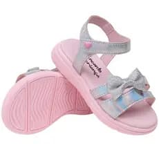 Sandália Infantil com Laço -Perfeita para Passeios e Festas