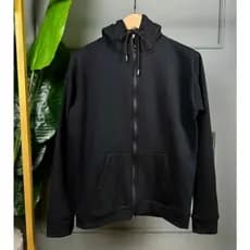 Moletom Gola Redonda Blusa De Frio Peluciado Com Ziper e Capuz Premium Top