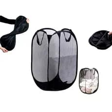 Cesto De Roupa Grande 40x70 Cesto Dobrável Roupa Suja Guarda Brinquedos