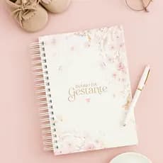 DIÁRIO PLANNER AGENDA DA GESTANTE - Capa Personalizada - Lista do bebê completa e pré natal