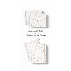 Kit Maternidade Livro do Bebê A5 + Caderneta de Saúde