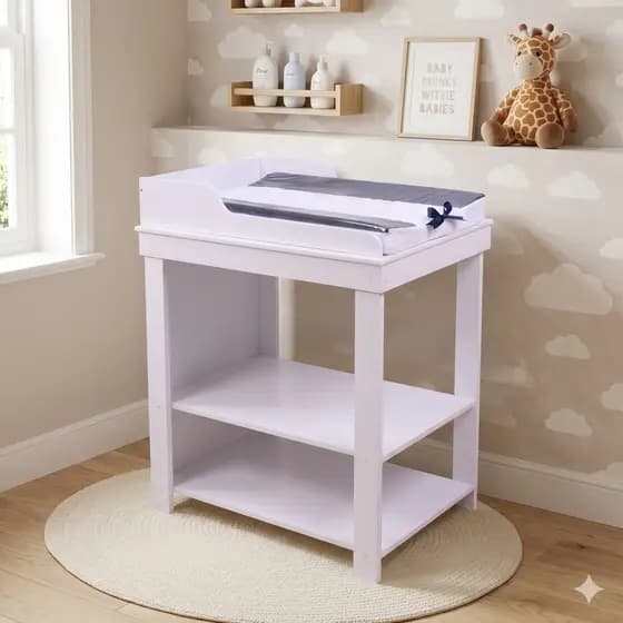 Trocador  Anatômico de Cômoda Tamanho Mini Enxoval de Bebê