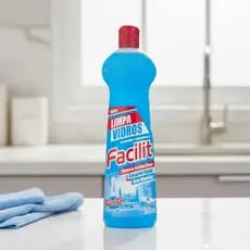 Limpa Vidros 500 ml Facilit Multiuso para Limpeza Espelho Janela Box Janelas