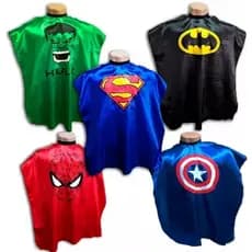Kit capa infantil cetim