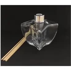 vídro para aromatizador de ambiente com tampa luxo e vareta