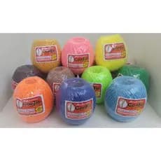 Linha CONFIO 8/4 n°02 - 500m - Crochê/ Tricô/ Amigurumis , Amigurum TAPETE, ARTESANATO- LINHA - FIO- 8/4 N 2,  tricô e crochê saida  praia.