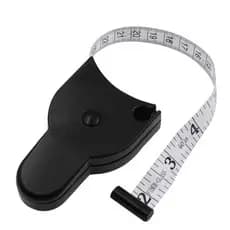Fita de medição telescópica automática para medição da circunferência corporal, Fita Métrica Automática Retrátil Fitness Centímetros Polegadas Medição de Corpo Cintura Botão